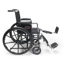 Graham-Field LX Wheelchair with swingaway footrests for safe positioning, Moovkart