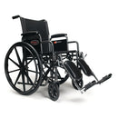 Graham-Field Advantage LX Wheelchair with padded seat for daily mobility comfort, Moovkart