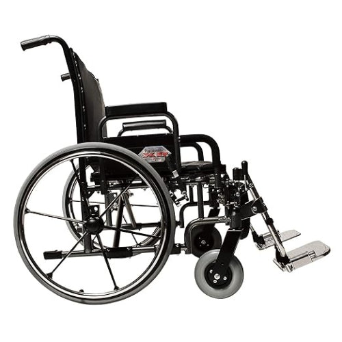 Graham-Field Everest and Jennings Paramount XD Wheelchair with Elevating Legrest, 26 Inches Seat Width