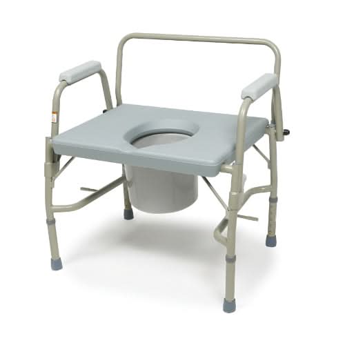 Graham-Field Lumex Imperial 3 in 1 Steel Drop Arm Commode with 600 lbs ...