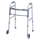 Graham-Field Dual Release Walker with wheels for daily mobility support, Moovkart