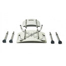 Adjustable Graham-Field Bath Seat with Backrest for comfort and support, Moovkart