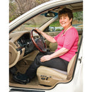 Slip-resistant base of Graham-Field Lumex Swivel Cushion Seat for stability and safety, Moovkart