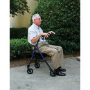 Graham-Field Lumex Set n Go Height Adjustable Rollator with Padded Seat and Loop Brakes