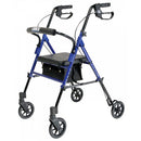 Graham-Field Lumex Set n’ Go Rollator with padded seat and storage for safe, comfortable mobility, Moovkart