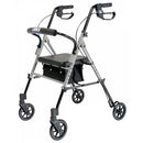 Graham-Field Lumex Set n Go Height Adjustable Rollator with Padded Seat and Loop Brakes