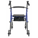 Graham-Field Lumex Set n Go Height Adjustable Rollator with Padded Seat and Loop Brakes