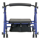 Graham-Field Lumex Set n Go Height Adjustable Rollator with Padded Seat and Loop Brakes