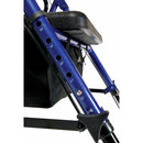 Graham-Field Lumex Set n Go Height Adjustable Rollator with Padded Seat and Loop Brakes