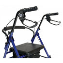 Graham-Field Lumex Set n Go Height Adjustable Rollator with Padded Seat and Loop Brakes