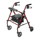 Foldable Graham-Field Walkabout 4 Wheel Rollator for easy storage and transport, Moovkart