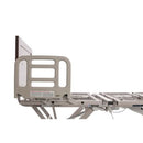 Graham-Field Zenith and Matrix bed accessories on compact transport cart, Moovkart