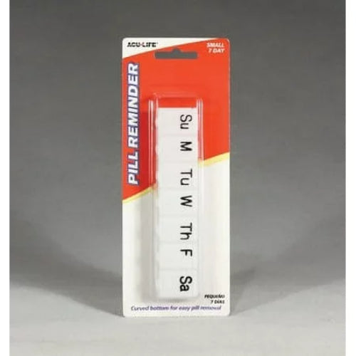 Acu-Life Weekly Single Line Pill Box