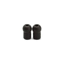 Harvy Surgical Supply Comfort Sealing Eartips for Tycos Harvey DLX Stethoscopes, Large, Black