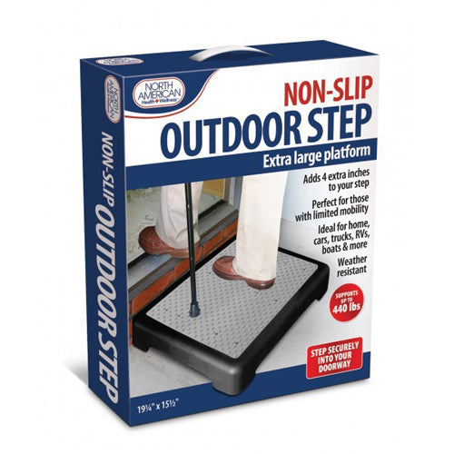 North American Health And Wellness Outdoor Step Rubber Mat