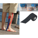 Darco Kinesiology Tape, 2 Inch x16.5 Feet, Black with Latex‑Free design and Enhanced Circulation Support