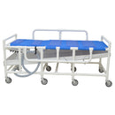 MJM International Shower Gurney with Canvas Drain Pan, Duo Sling, Elevating Headrest and Side Rails