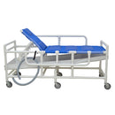 MJM International shower gurney with six casters and reinforced frame for patient handling, Moovkart.