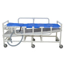 MJM International Shower Gurney with Canvas Drain Pan and Duo Sling, 450 lb Capacity