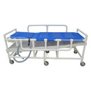 MJM International Shower Gurney with Canvas Drain Pan and Duo Sling, 450 lb Capacity