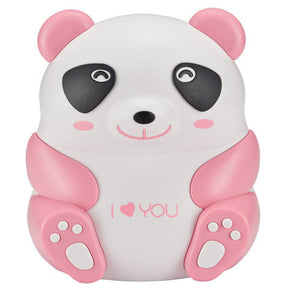 Drive Medical Pediatric Panda Compressor Nebulizer with Carry Bag, Reusable and Disposable Kit, Pink