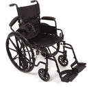 ProBasics K4 Transformer Wheelchair/Transport Chair, Lightweight, Foldable Design with Quick-Release Wheels for Versatile Mobility. Moovkart