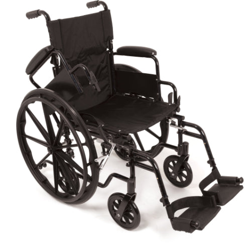ProBasics K4 Transformer Wheelchair – Lightweight, Dual-Purpose Transport Chair with Adjustable Footrests & Durable Frame, Moovkart.