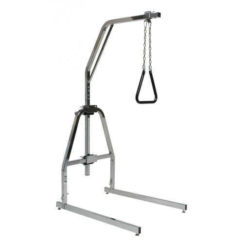 Lumex Bariatric Trapeze Bar with Triangle Handgrip and Floor Stand, 450 Lbs