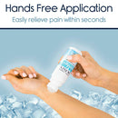 Vive Health Dr. Pat’s Ultra Freeze Menthol Roll-On Gel, Cooling Relief for Muscle & Joint Pain, 3oz, 2 Pack