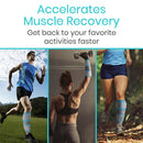 Vive Health Reusable hot and cold therapy calf wrap with adjustable straps, Moovkart