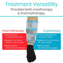 Vive Health Calf Ice Pack – Cold Therapy for Pain Relief (2 Pack)