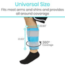 Vive Health Calf Ice Pack – Cold Therapy for Pain Relief (2 Pack)