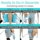 Vive Health Calf Ice Pack – Cold Therapy for Pain Relief (2 Pack)