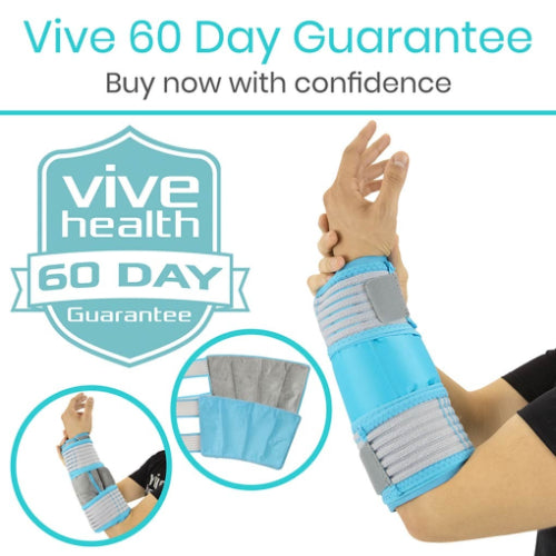 Vive Health Calf Ice Pack – Cold Therapy for Pain Relief (2 Pack)