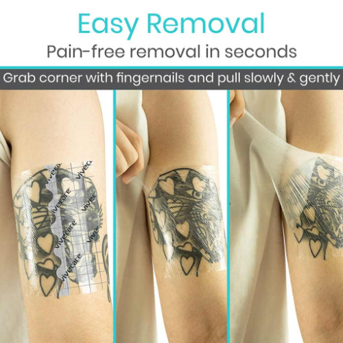 Vive Health 8" Transparent Adhesive Bandages
