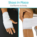 Vive Health Gauze Rolls Sterile, 4 Inch x 4.1 Yards and Soft Cotton for Wound Care, White