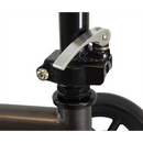 Roscoe Medical Knee Scooter, Economy Model with Adjustable Handlebars and Padded Platform, Gray