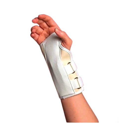 SportAid Cock-up Left Hand Wrist Splint With Adjustable Velcro Straps