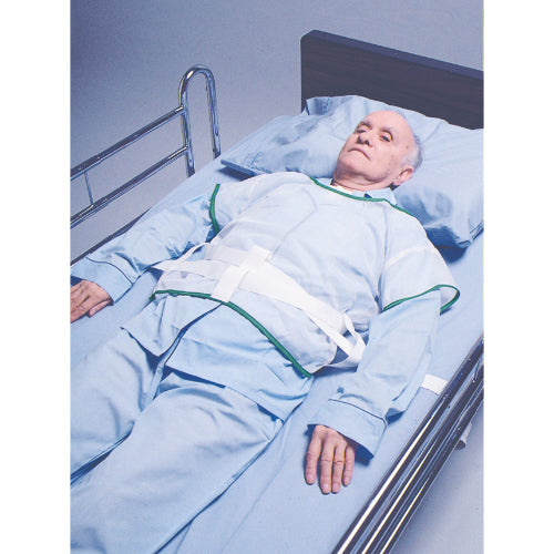 Skil-Care Sleeper Jacket, Secure Poly Weave Bed and Wheelchair Restraint for Safety and Comfort with Adjustable Fit. Moovkart