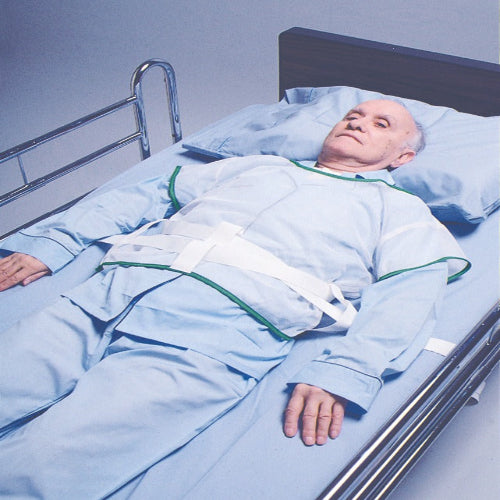 Skil-Care Sleeper Jacket with Breathable CooLine Mesh for Secure Bed Restraint, Comfort, and Patient Safety. Moovkart