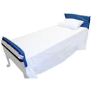 Foam Skil-Care cushion with elastic straps for a secure hospital bed fit, Moovkart
