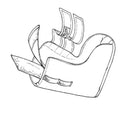 Skil-Care Heel Float gel pack providing hot/cold therapy to soothe heels, Moovkart 