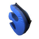Skil-Care Side-lying support cushion with curved leg slots, Moovkart
