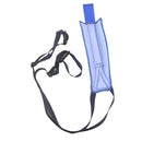 Secure and non-restrictive Skil-Care slide control belt for safe wheelchair and Geri-chair positioning, Moovkart.