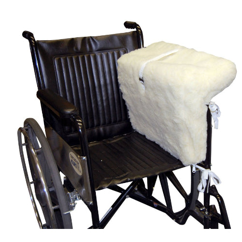 Skil-Care Lateral Body Support with Elevated Arm, Sheepskin Cover and Rigid Insert
