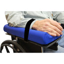 Skil-Care Elevated Arm Support mounted on wheelchair for adjustable arm positioning, Moovkart