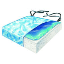 Skil-Care Sittin Pretty Bimini Blue Gel Foam Vinyl Cushion