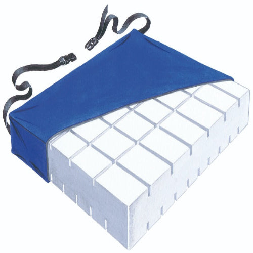 Skil-Care Pressure-Check Foam Cushion – Dual-Sided Support for Optimal Pressure Relief & Enhanced Wheelchair Comfort, Moovkart.
