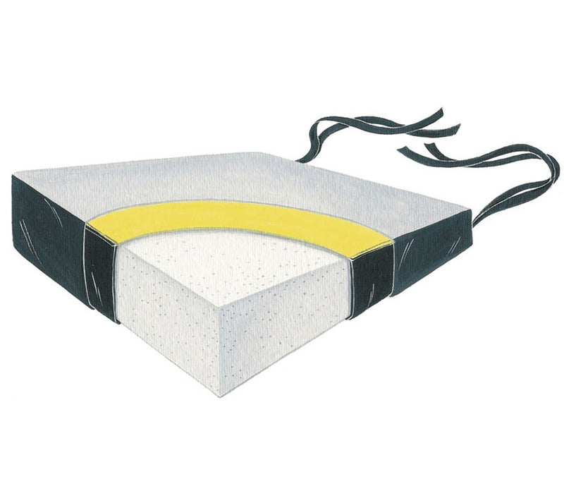 Skil-Care Wedged Foam Wheelchair Cushion – Ergonomic Support for Comfort, Improved Posture, and Pressure Relief. Moovkart