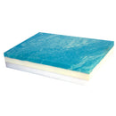 Skil-Care Tri-Foam Gel-Infused Visco-Elastic Seat Cushion with Low-Shear II Cover